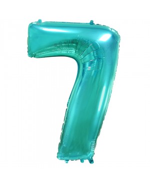 Шар (40''/102 см) Цифра, 7, Тиффани