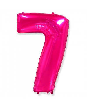 Шар (40''/102 см) Цифра, 7, Фуше